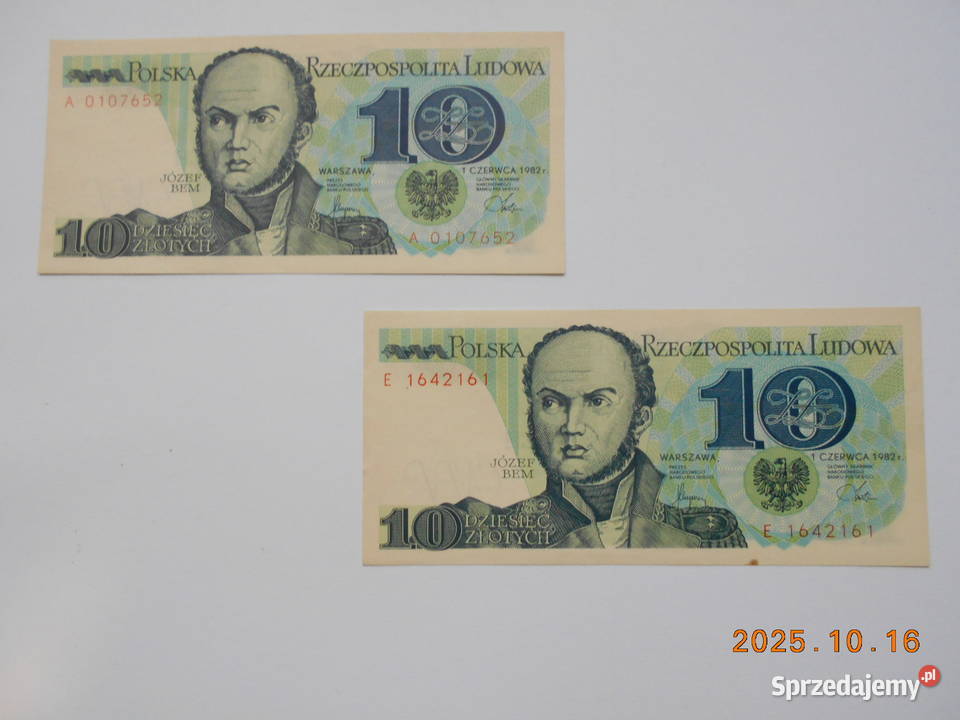 Sprzedam banknoty z PRLu zachodniopomorskie Szczecin