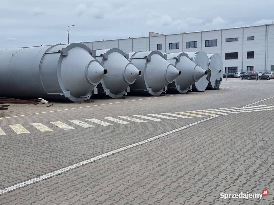 Silos na cement popiół materiały sypkie 120t