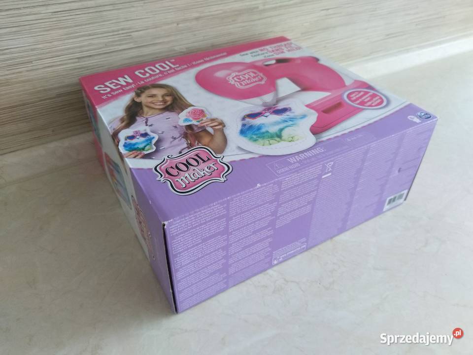 NAJTANIEJ Maszyna Do Szycia Dziecięca Cool Maker 6 lat+ Zabrze
