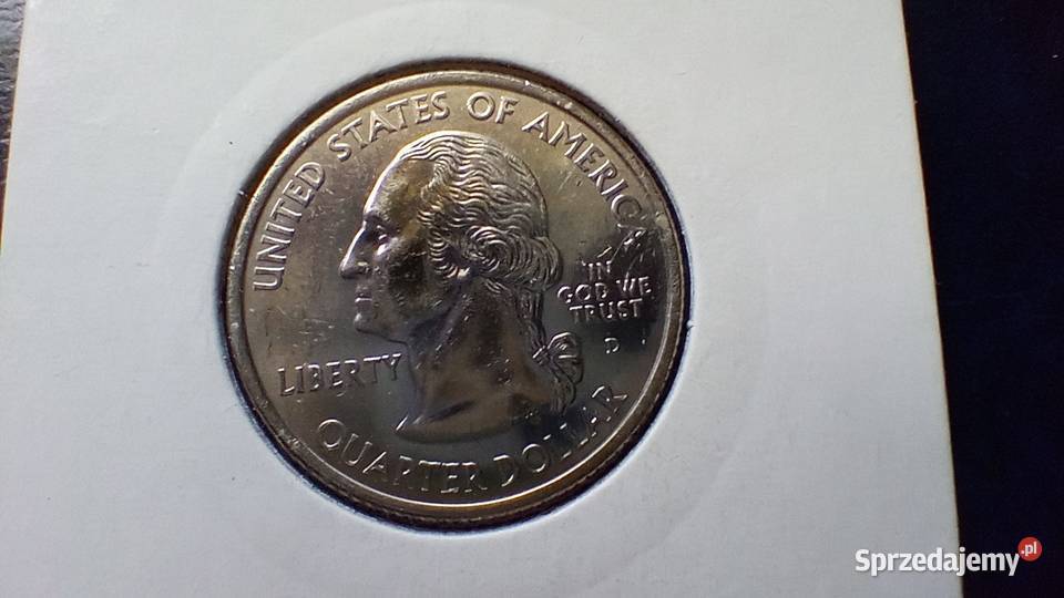 Stare monety 14 dolar 2001 Karolina Pół USA podkarpackie