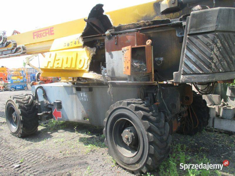 Podnośnik koszowy Haulotte H43TPX uszkodzony Pleszew