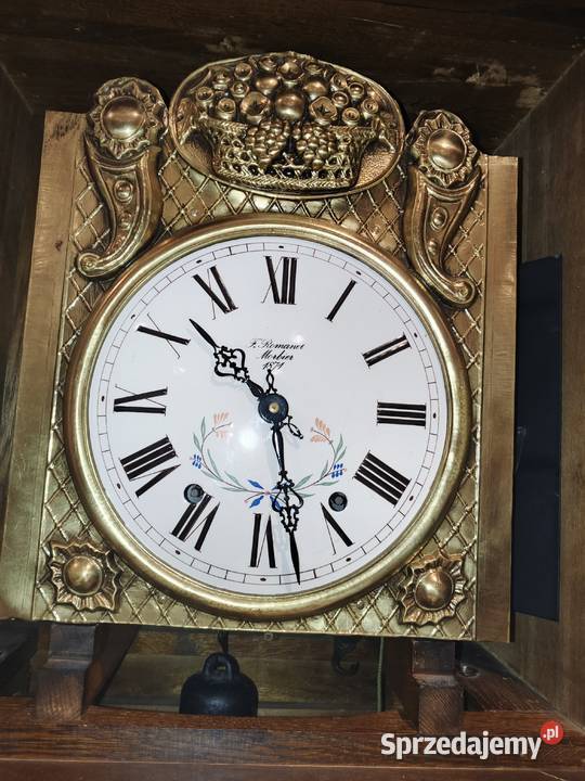 zegar stojacy z francji Burgund Fałków