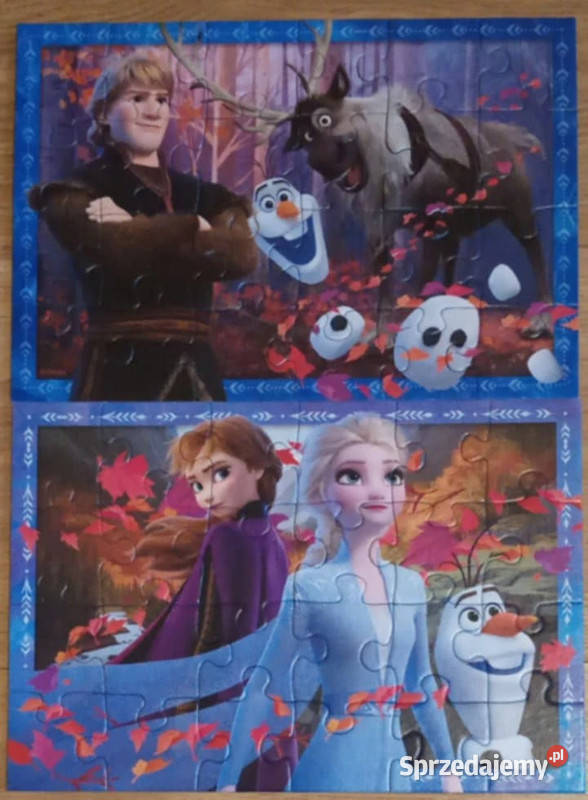 Puzzle 2 x 24 Frozen II Kraina lodu Ravensburger