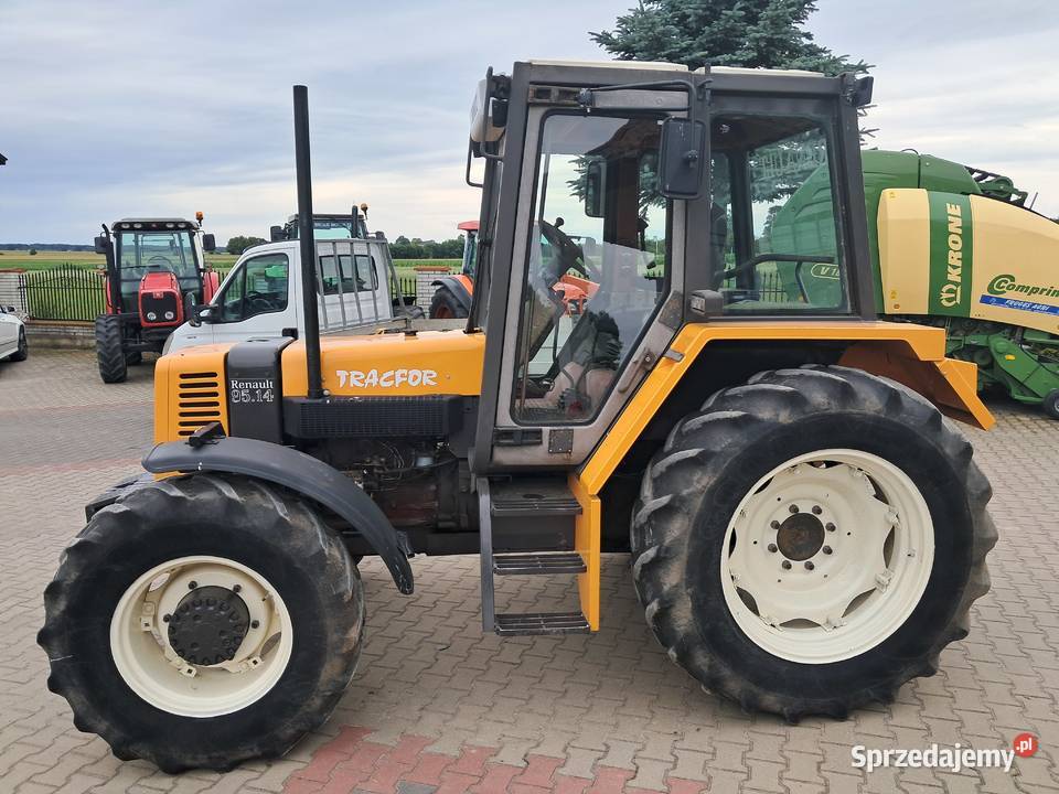 Ciągnik Renault 9514 mechaniczny 90 zadbany mazowieckie Skaryszew sprzedam