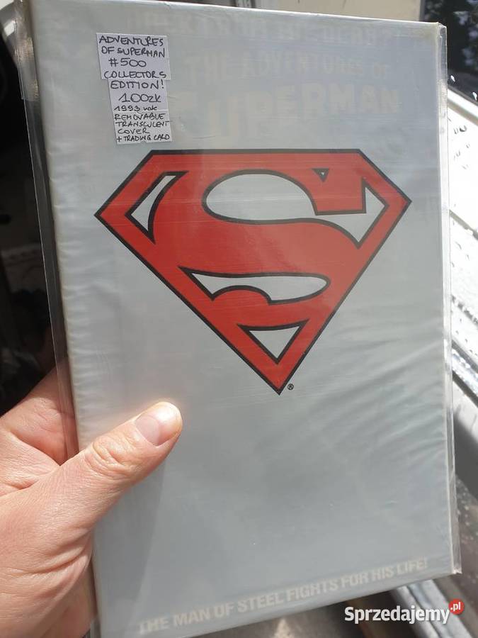 Adventures Of Superman 500 komiks DC USA wyd Rok wydania 1993 Komiksy Gdynia