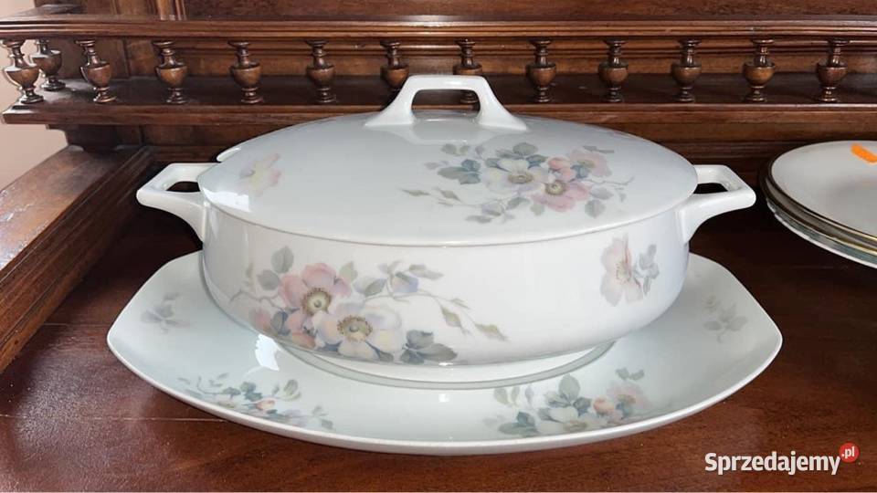 Waza Rosenthal z tacą Syg Thomas Bavaria Lata Gdańsk sprzedam