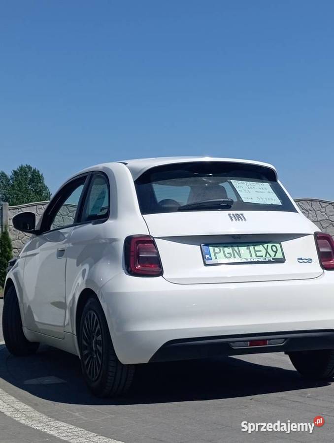 Fiat elektryk najnowszy model nieuszkodzony Gniezno