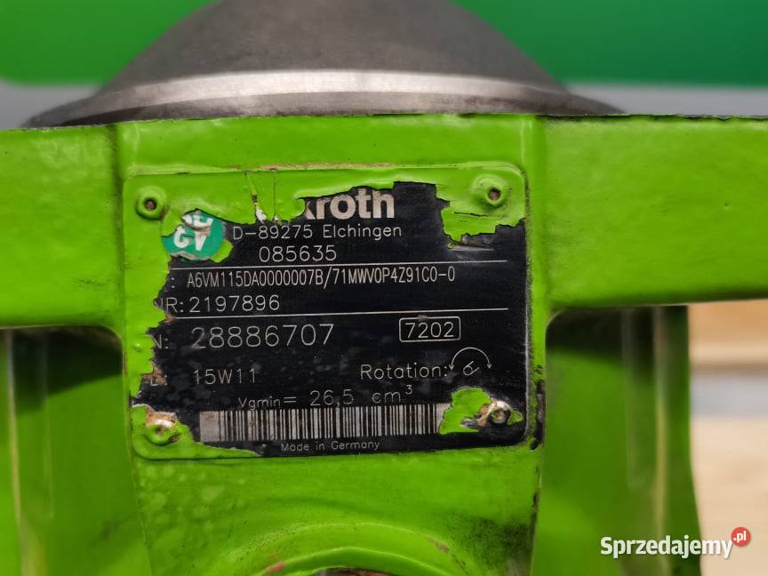 Hydromotor Rexroth A6VM115DA0000007B Wilkowo