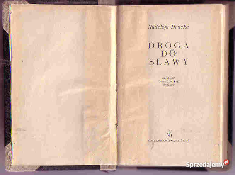 4245 DROGA DO SŁAWY OPOWIEŚĆ O DZIECIŃSTWIE MOZA małopolskie