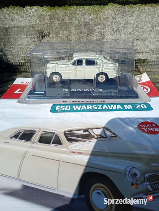 WARSZAWA M20 Garbuska Pobieda Legendy FSO model