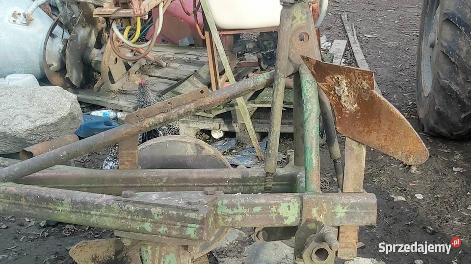 Pług 2 skibowy 570 980 026 nieuszkodzony dolnośląskie Tomice