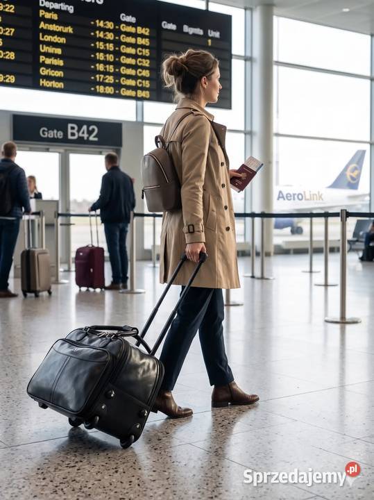 Czarna Torba Podróżna XXL Montblanc Vintage Lata Warszawa