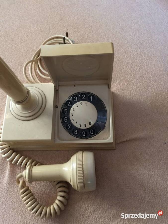 Telefon z lat 70 stylizowany na lata 20 mazowieckie Zielonka