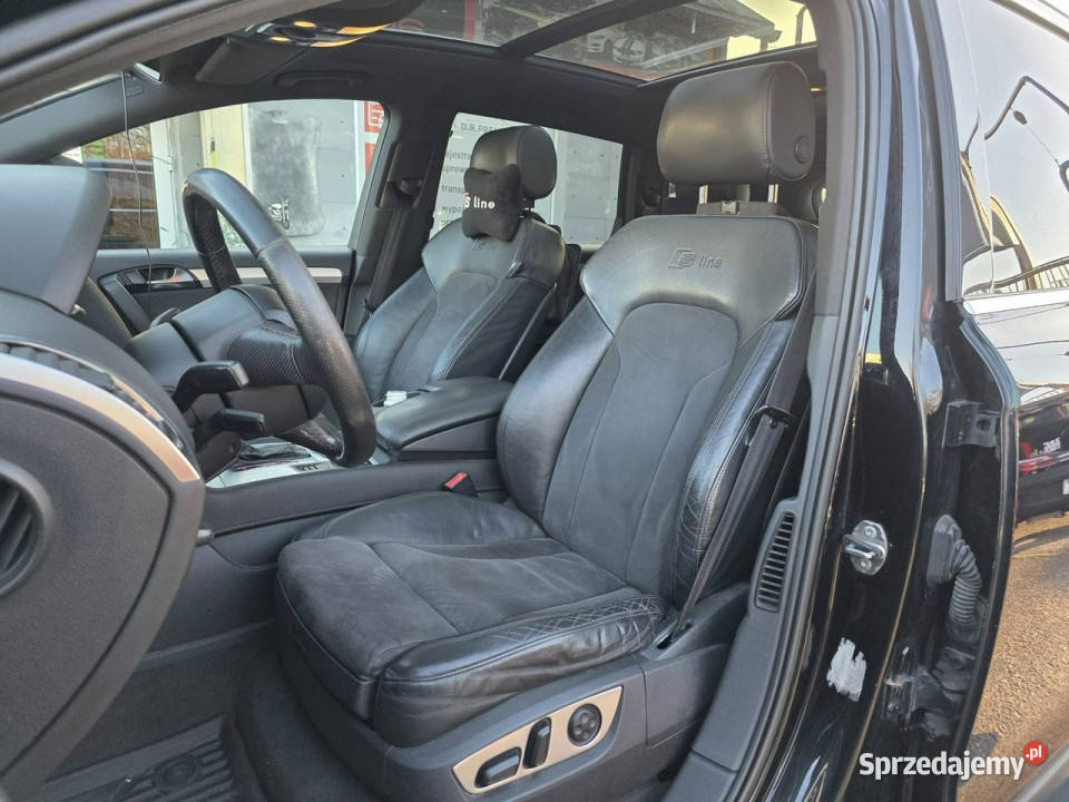 Audi Q7 30 TDI 240 Quattro Sline Automat Alu 20 podgrzewane fotele