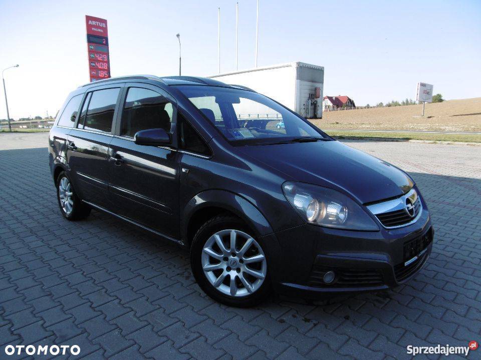 Opel Zafira 18 16V 140 Cosmo Gaz LPG Szklany szary Wieliczka