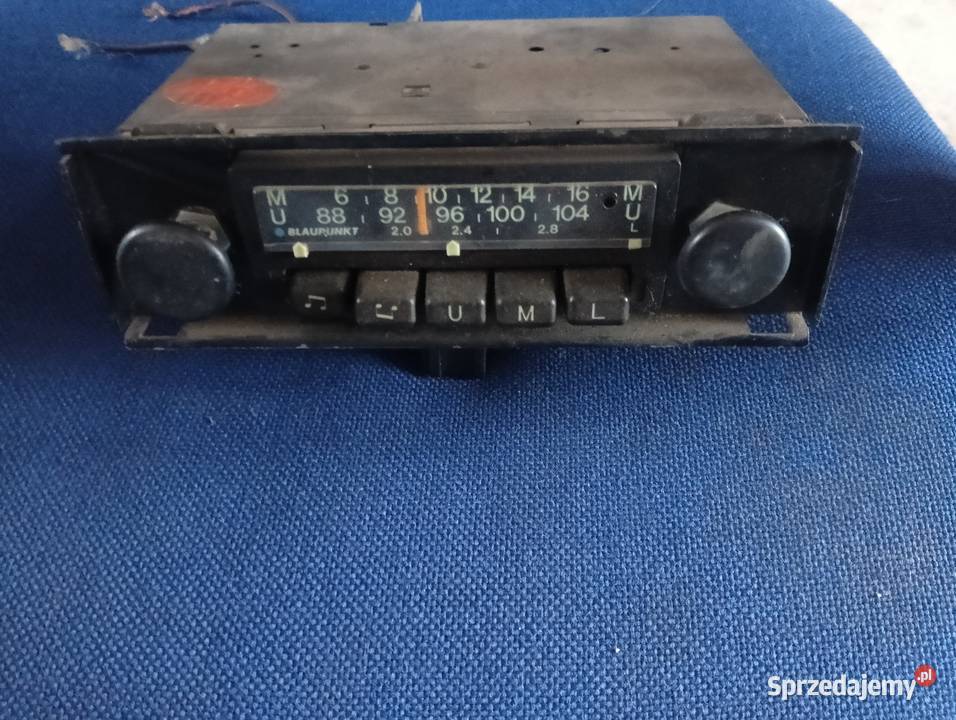Radio Blaupunkt fiat 125p 126p CB radia wielkopolskie Konin