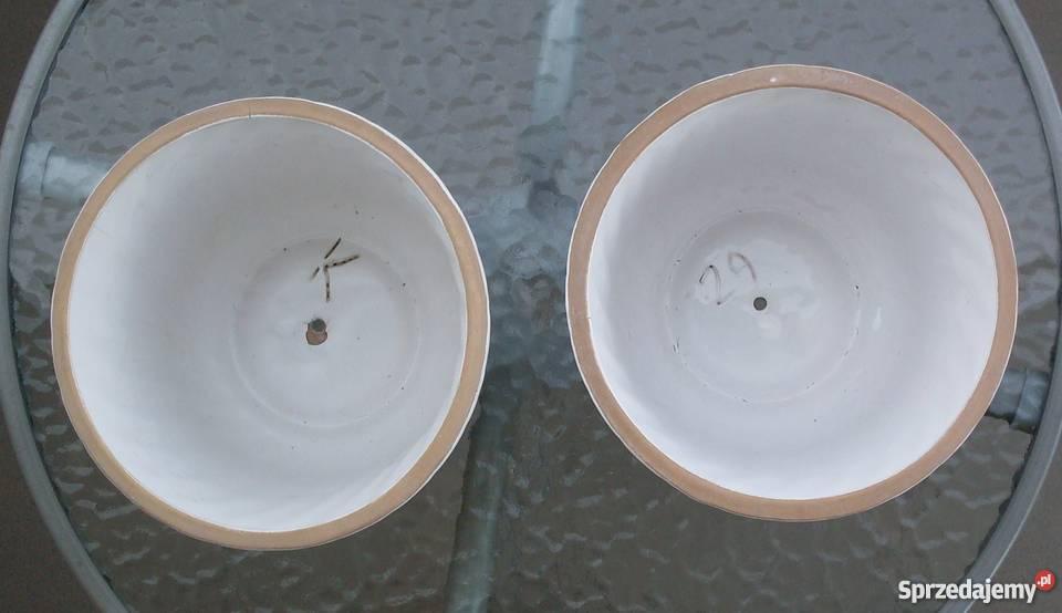 DONICE CERAMICZNE BIAŁE biały Poznań sprzedam