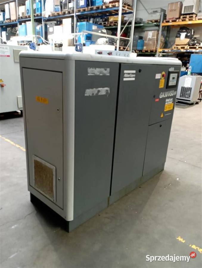 Sprężarka śrubowa ATLAS COPCO GA30VSDFF 30kW Motoryzacja sprzedam