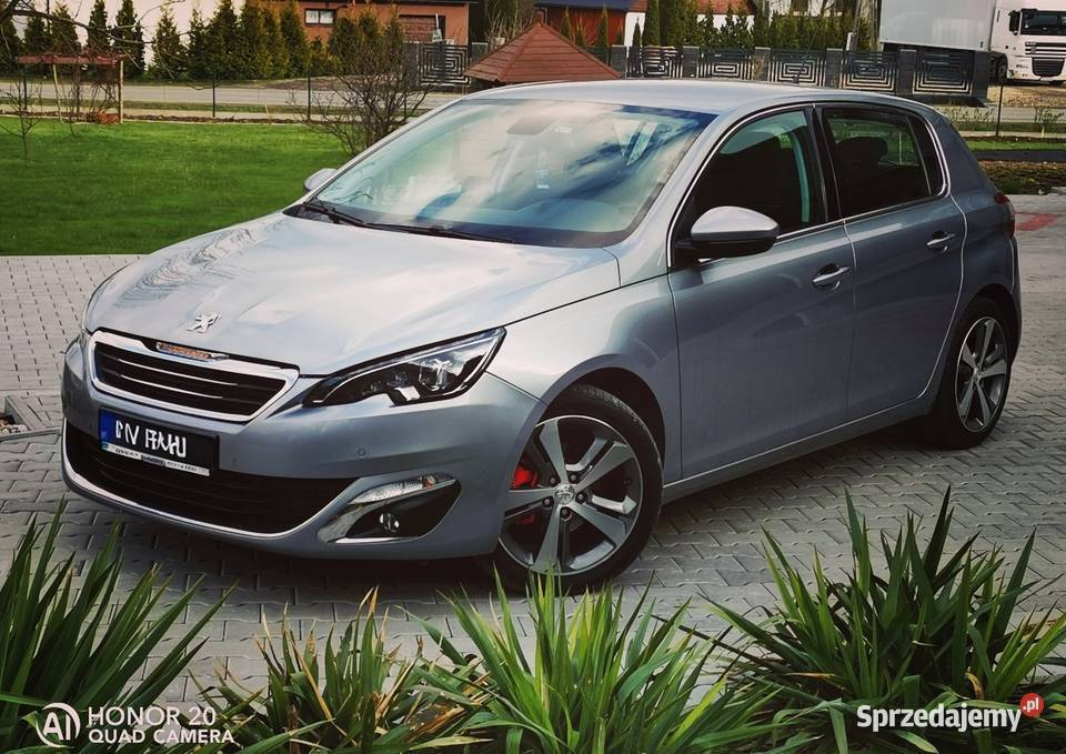 Peugeot 308 t9 ss 16 eHDI 115 allure Led system Start-Stop Jordanów