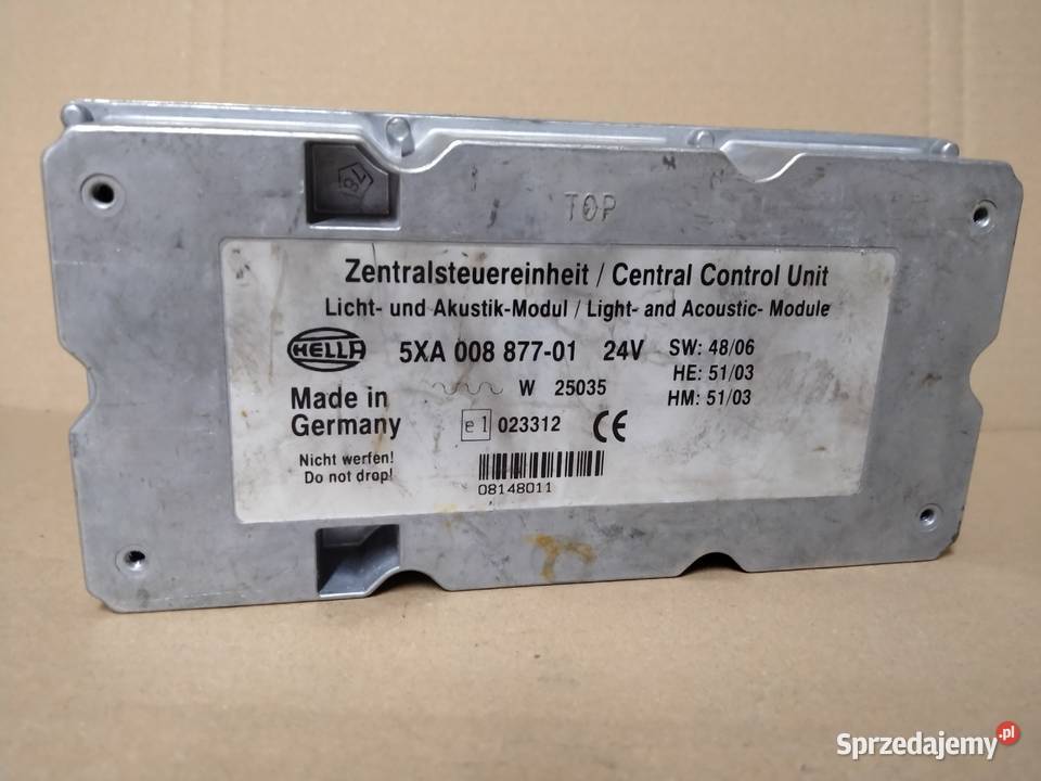 HELLA STEROWNIK 5XA008877 5XA00887701 Kargowa