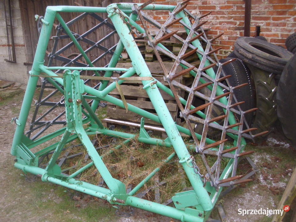 Brona polowa zębata ciężka nieuszkodzony