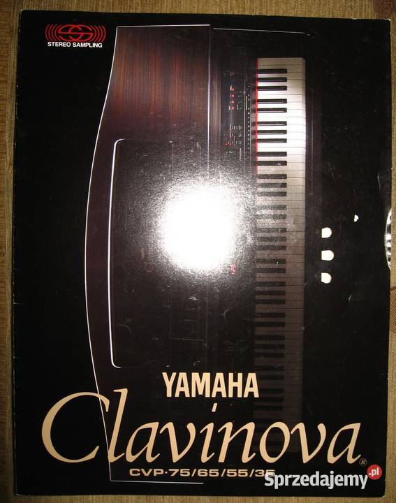 Yamaha Clavinova CVP75655535 catalog katalog Yamaha Instrumenty klawiszowe i MIDI Muzyka Kępice