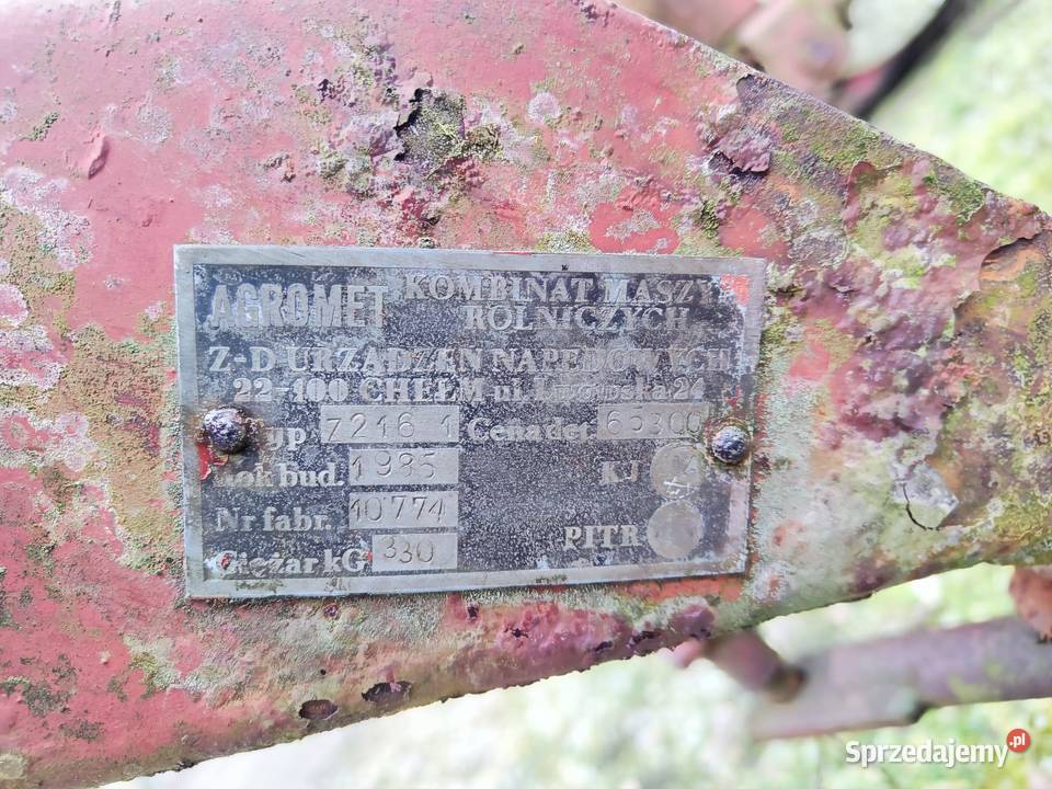 Zgrabiarka Przetrząsacz Pająk Cichowo sprzedam