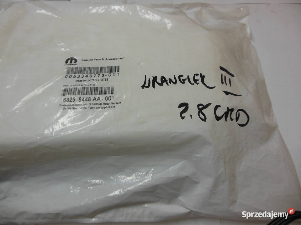 FILTR POWIETRZA JEEP WRANGLER 28 CRD 20072010 Kozy