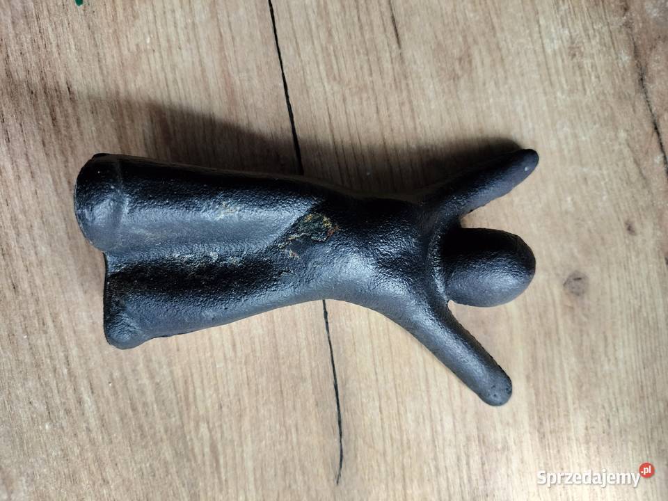 Figurka żeliwna zeźba morso sculpture