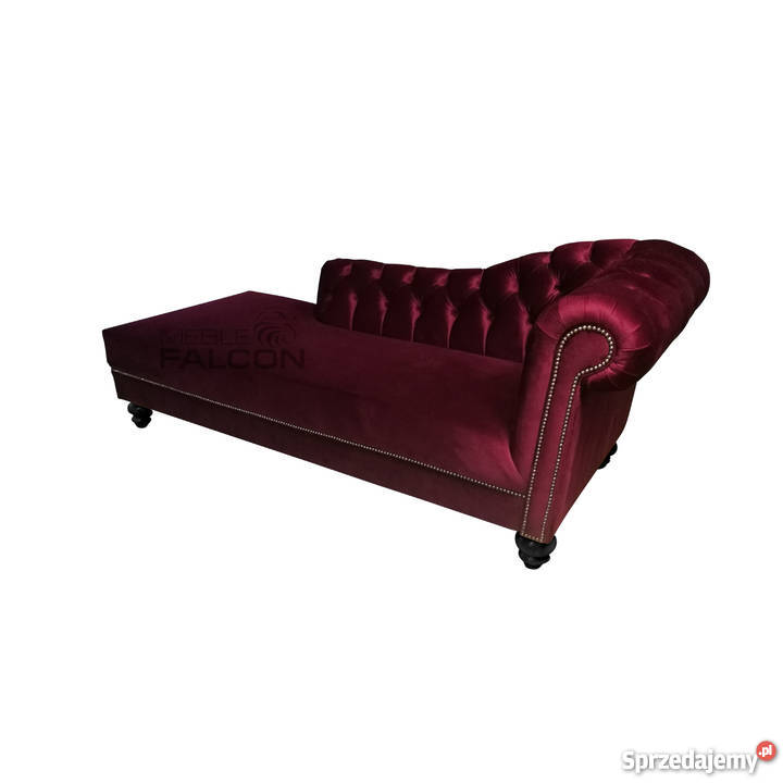 Szezlong Chesterfield Margaret PRODUCENT MEBLE 80cm Poznań