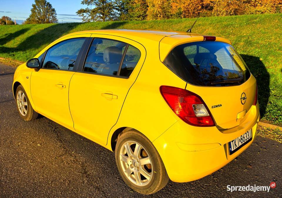 Opel Corsa D 14 90 2009 łódzkie Łódź