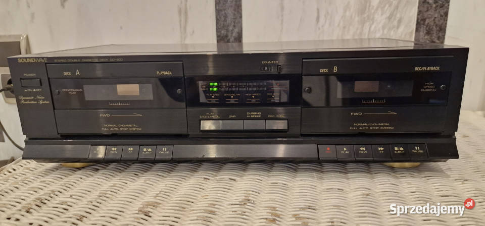 Magnetofon SoundWave DD900 casette deck wielkopolskie