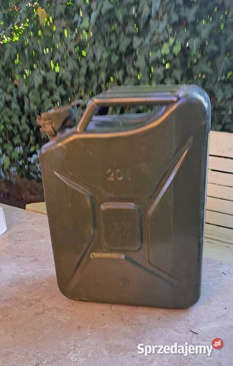 metalowy kanister na benzynę ropę i in paliwo Warszawa