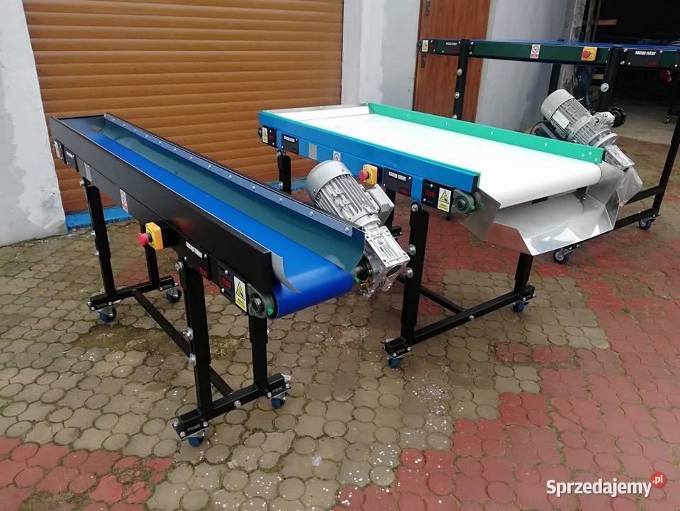 Przenośnik taśmowy taśmociąg prosty łamany LZ Łowicz