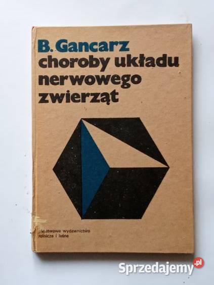 Choroby układu nerwowego u zwierząt Gancarz1976 Łódź sprzedam