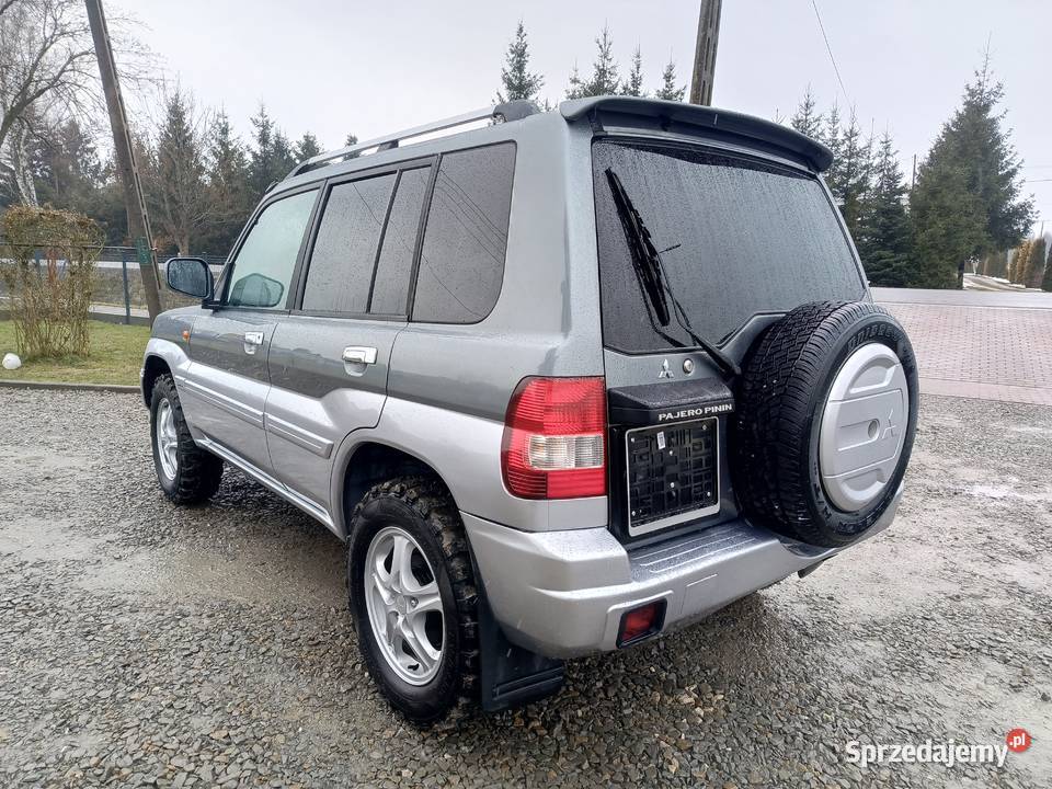 Mitsubishi Pajero pinin Mały przebieg 85 nieuszkodzony Iwonicz