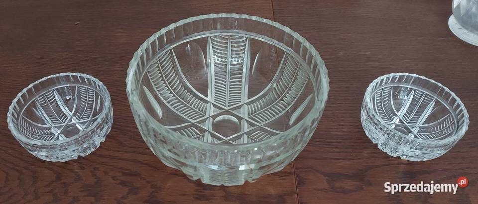 Kryształy PRL zestaw łódzkie Łódź
