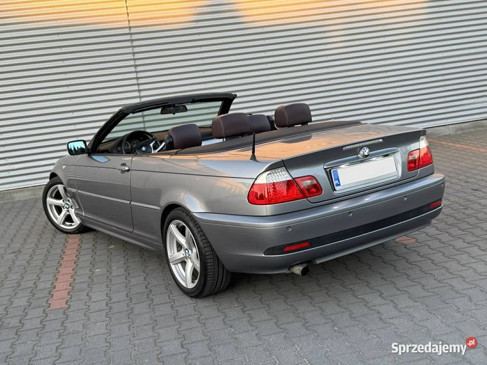 BMW E46 Cabrio manualna mazowieckie Płock