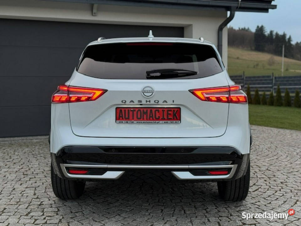 Nissan Qashqai TEKNA NAGŁOŚNIENIE PREMIUM BIAŁA immobilizer Kamienna Góra