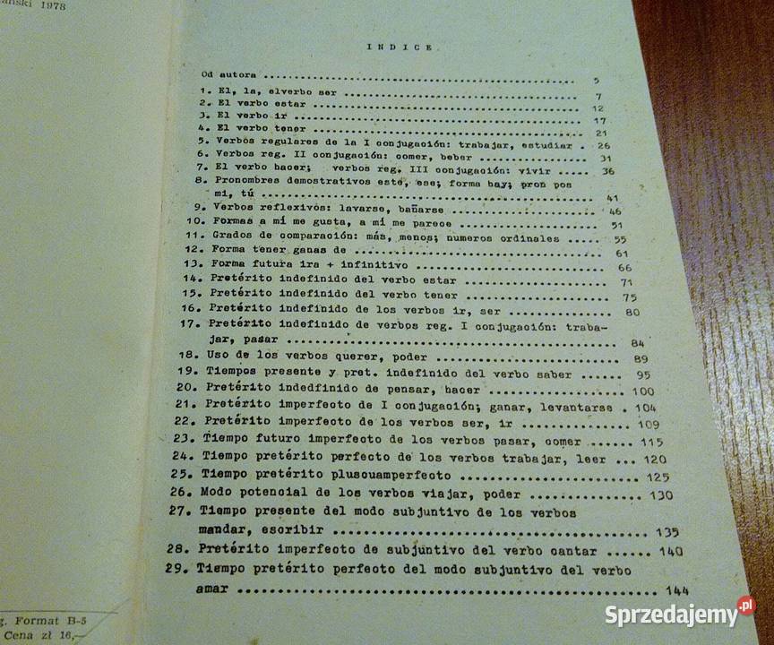 Praktyczny kurs języka hiszpańskiego Maurycy Rok wydania 1982