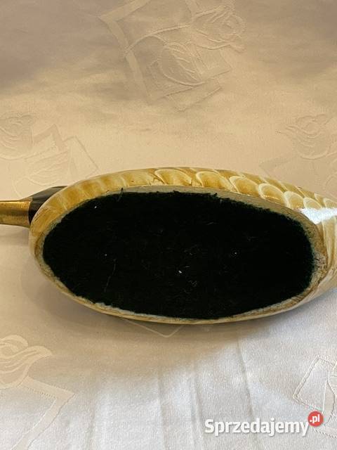 Mosiężna kaczka elegancka figurka dekoracyjna