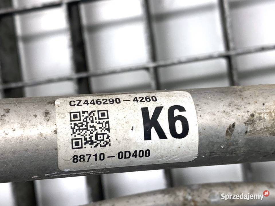 RURKA KLIMATYZACJI TOYOTA YARIS III 4462904260 Przewody klimatyzacji