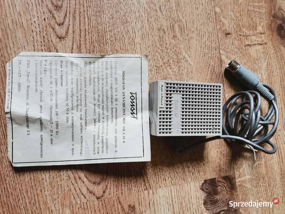 Stare mikrofony z czasów PRL u Kraków sprzedam