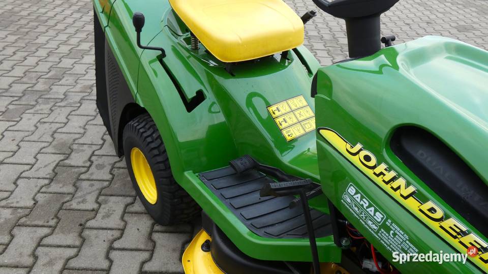 Traktorek Kosiarka JOHN DEERE B&S Hydro Kosz (310103) Baras Świnice ...