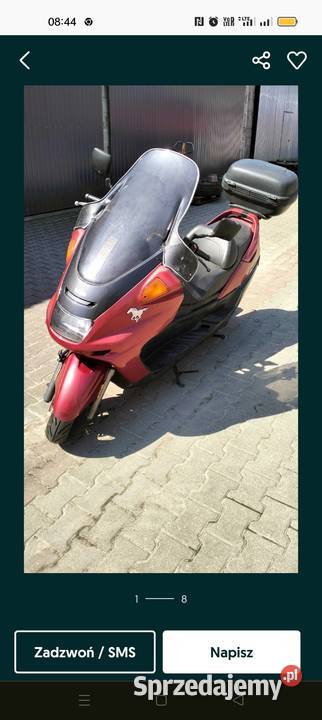 Skuter Yamaha majesty 250 zamiana kujawsko-pomorskie Włocławek