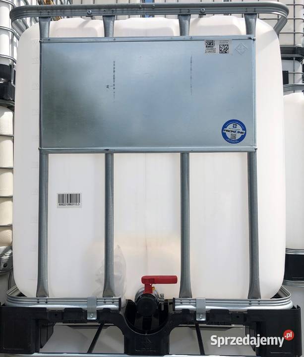 Zbiornik 1000 l IBC nowy z atestem spożywczym Materiały budowlane Wrocław