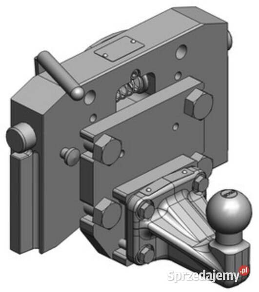 Zaczep transportowy kulowy K50 320 mm Do maszyn uprawowych Kamionna