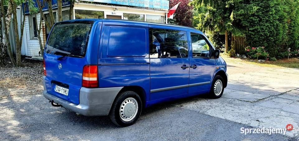 Mercedes Vito 23 TD 110 6 Osobowy Bez korozji 266375km Chodzież sprzedam
