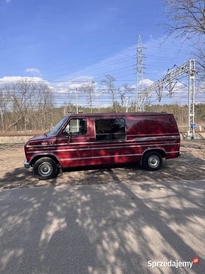 Ford Econoline E150 XL 50 V8 automatyczna mazowieckie Warszawa