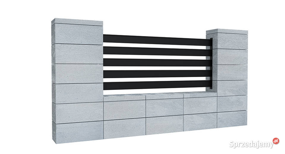 Ogrodzenie gładkie Fini mazowieckie Ostrołęka